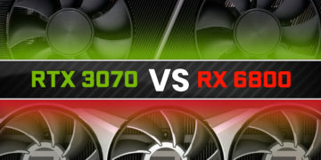 NVIDIA RTX 3070 vs RX 6800
